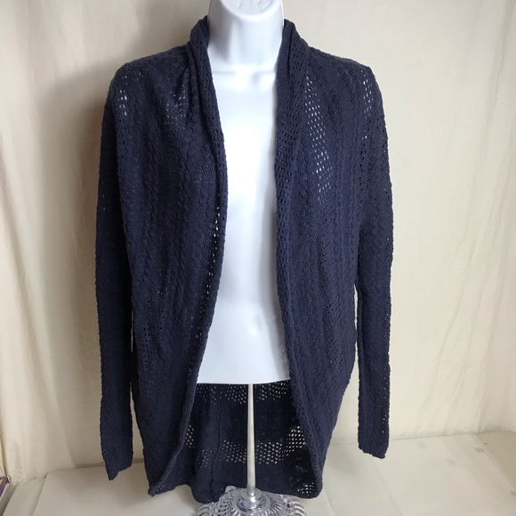 Knitted & knotted Anthropologie sweater open front - Picture 4 of 7